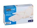 HYGOSTAR unisex Einmalhandschuhe SAFE PREMIUM weiß Größe L - 100 Stück