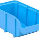 hünersdorff Sichtbox aus PP - Größe 2 - blau