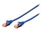 Digitus Professional - Patch-Kabel - RJ-45 (M) bis RJ-45 (M) 10m blau DK-1644-100-B-5