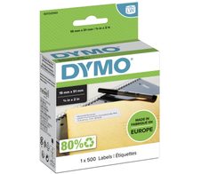 DYMO® Original Etikett für LabelWriter™, Vielzweck - weiss -  ablösbar, 1 x 500 Etiketten