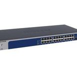 Netgear XS724EM 24-Port Gigabit Smart Managed Plus Switch mit 24 Ports für 10-Gigabit/Multi-Gigabit und 2 Ports SFP+