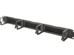 Digitus Kabelrangierpanel mit Bürstenleisten 1HE 4x Aluminium Kabelführungsbügel RAL 9005 schwarz (DN-97663)
