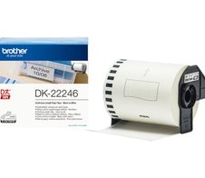Brother DK-22246 Endlosetiketten, schwarz auf weiß