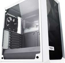 Meshify C White Tempered Glass