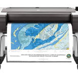 HP DesignJet T1700dr PostScript Großformatdrucker Plotter