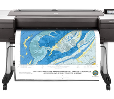 HP DesignJet T1700dr PostScript Großformatdrucker Plotter