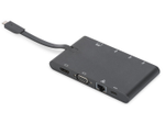 DIGITUS Universal Travel Docking Station 9 Port USB-C
