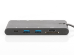 DIGITUS Universal Travel Docking Station 9 Port USB-C