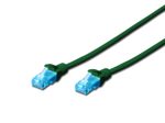 DIGITUS Patch-Kabel RJ-45 (M) zu RJ-45 (M) 1 m Kupfer U/UTP Cat 5e grün (DK-1511-010/G)