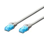 Digitus Patch-Kabel RJ-45 (M) zu RJ-45 (M) 2 m Kupfer U/UTP Cat 5e grau (DK-1511-020)