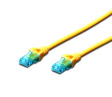 DIGITUS Patch-Kabel RJ-45 (M) zu RJ-45 (M) 3 m Kupfer U/UTP Cat 5e gelb (DK-1511-030/Y)