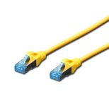 DIGITUS Patch-Kabel RJ-45 (M) zu RJ-45 (M) 3m Kupfer SF/UTP Cat 5e gelb (DK-1531-030/Y)