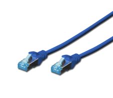 Digitus Patch-Kabel RJ-45 (M) zu RJ-45 (M) 5m Kupfer SF/UTP Cat 5e blau (DK-1531-050/B)