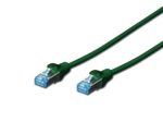 DIGITUS Patch-Kabel RJ-45 (M) zu RJ-45 (M) 5m Kupfer SF/UTP Cat 5e grün (DK-1531-050/G)