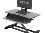 Ergotron WorkFit-Z mini Steh-Sitz Arbeitsplatz mit 31,8 cm Höhenverstellung