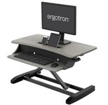 Ergotron WorkFit-Z mini Steh-Sitz Arbeitsplatz mit 31,8 cm Höhenverstellung