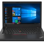 Lenovo ThinkPad T480 35,5 cm (14") Ultrabook Intel Core i7-8550U, 8GB DDR, 1TB HDD, Full HD, GeForce MX 15