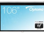 Optoma DS-9106MGA Manuelle Pull Down Beamer Leinwand, 16:9, (106") 268 cm