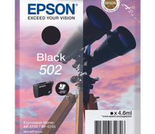Epson Original 502 Fernglas Druckerpatrone - schwarz (C13T02V14010)