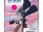 Epson Original 502 Fernglas Druckerpatrone - magenta (C13T02V34010)