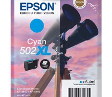 Epson Original 502XL Fernglas Druckerpatrone - cyan (C13T02W24010)