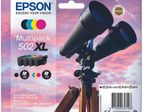 Epson Original 502XL Fernglas Druckerpatronen - 4er Multipack (C13T02W64010)