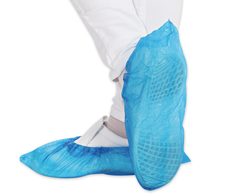 HYGOSTAR Standard Überschuhe CPE blau - 100 Stück