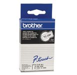 Brother - Laminiertes Band - Schwarz, weiß - Rolle (0,9 cm) - 1 Rolle(n) - für P-Touch PT-15, PT-20, PT-2000, PT-3000, P