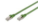 Digitus Patch-Kabel PUR RJ-45 (M) zu RJ-45 (M) 1m Kupfer S/FTP Cat 6a grün