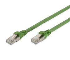Digitus Patch-Kabel PUR RJ-45 (M) zu RJ-45 (M) 5m Kupfer S/FTP Cat 6a grün