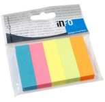 inFO Brillantmix Haftmarker farbsortiert 5 x 100 Streifen