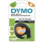 DYMO® Original Schriftband für LetraTag, Aufbügelbar - schwarz auf weiss