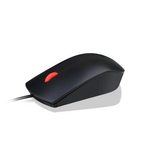 Lenovo USB Optische Maus 1600 DPI beidhändig schwarz