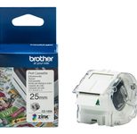Original Brother CZ-1004 Farbetikettenrolle 25 mm breit, 5 m lang