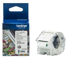 Original Brother CZ-1004 Farbetikettenrolle 25 mm breit, 5 m lang