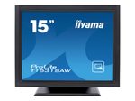 iiyama Monitor ProLite T1531SAW-B5 Touch-LED-Display 38 cm (15") schwarzmatt mit Surface Acoustic Wave