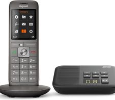Gigaset CL660A - Schnurlostelefon - Anrufbeantworter mit Rufnummernanzeige - DECTGAP - Schwarz, Anthrazit