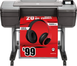 HP DesignJet Z6 PostScript Großformatdrucker Plotter