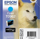 Epson Original T0962 Druckerpatrone UltraChrome K3 - cyan (C13T09624010)