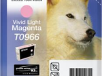 Epson Original T0966 Druckerpatrone UltraChrome K3 - vivid light magenta (C13T09664010)
