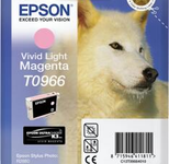 Epson Original T0966 Druckerpatrone UltraChrome K3 - vivid light magenta (C13T09664010)