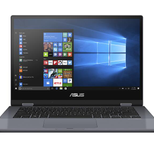 ASUS Vivobook 14 35,56 cm (14") Convertible Touch Notebook Intel Core i5-8250U, 8GB RAM, 256GB SSD, Full H