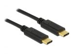 DeLOCK Kabel USB 2.0 Type-C Stecker zu USB 2.0 Type-C Stecker 3m