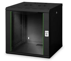 Digitus 12HE 19"-Wandgehäuse Unique Serie RAL 9005 schwarz