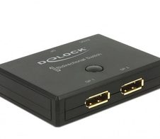 DeLOCK Umschalter DisplayPort 2 - 1 bidirektional