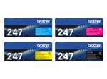 Brother Original TN-247 Jumbo Toner - 4er Multipack (TN247C, TN247M, TN247Y, TN247BK)