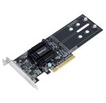 Synology Adapterkarte M2D18 M.2 NVMe SSD PCIe 2.0 x8 (M2D18)