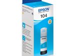 Epson Original EcoTank 104 Nachfülltinte - cyan (C13T00P240)