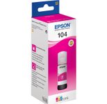 Epson Original EcoTank 104 Nachfülltinte - magenta (C13T00P340)