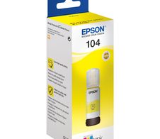 Epson Original EcoTank 104 Nachfülltinte - gelb (C13T00P440)